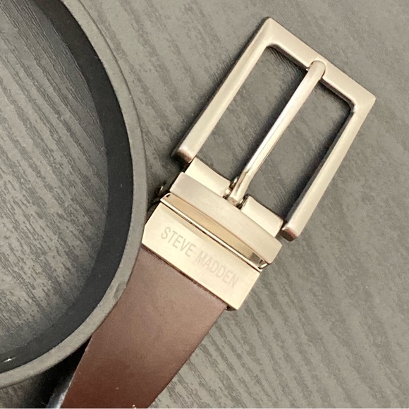 STEVE MADDEN Men’s Belt Size 38 Brown - Picture 2 of 8